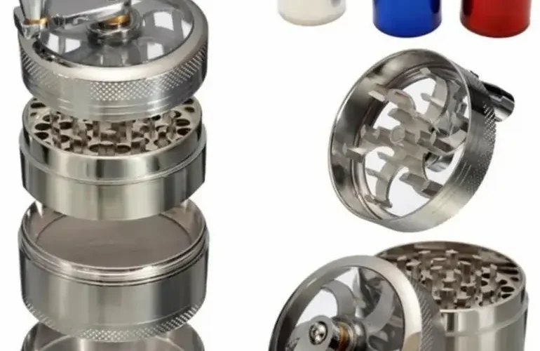 90mm Herb Grinder 3.5in Crank for Fast and Easy Grinding