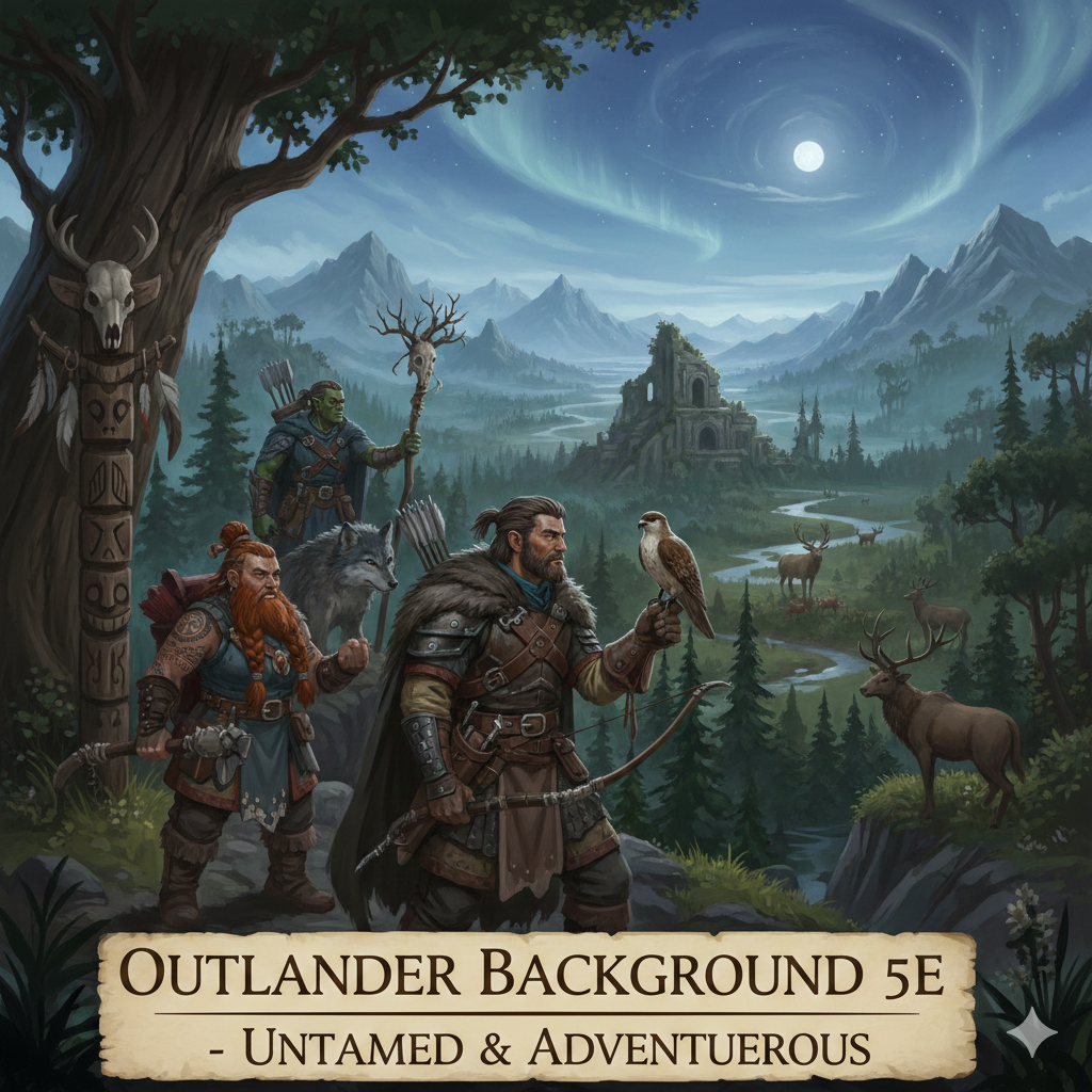Outlander Background 5E Traits & Roleplay