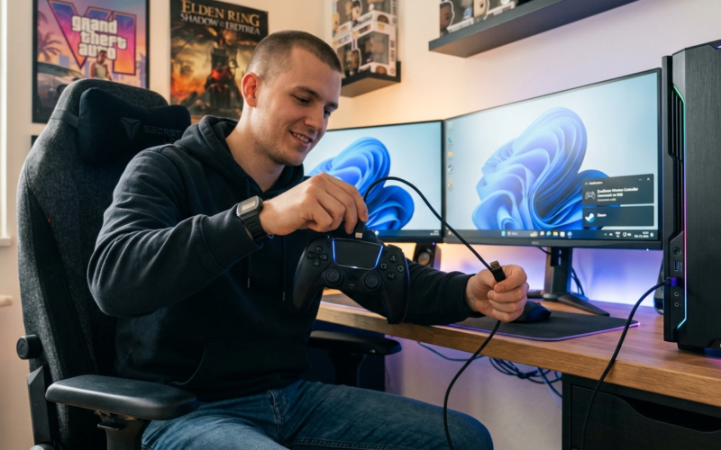How to Connect PS5 Controller to PC in 2026