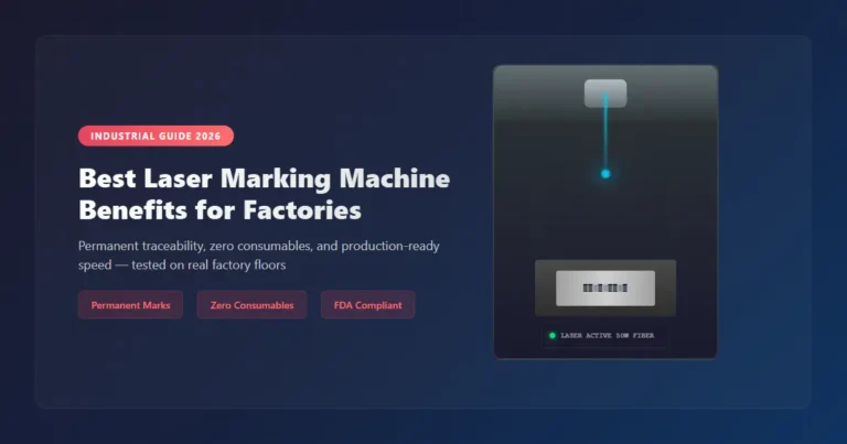 Best Laser Marking Machine Benefits for Factories (2026)