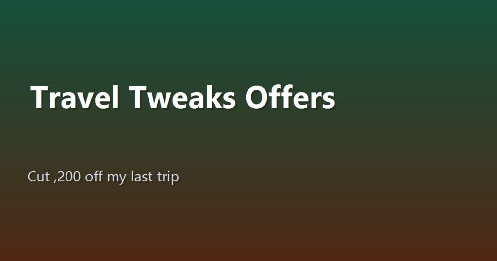 Travel Tweaks That Actually Save Money: How I Cut $1,200 Off My Last Trip